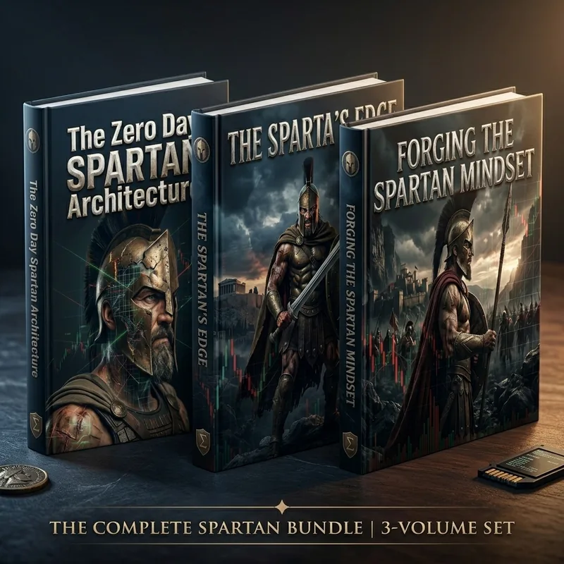 The Zero Day Spartan complete 3-volume digital bundle on option selling psychology